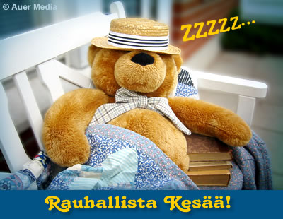 E-kortti - Lomatervehdys - Rauhallista kes!