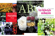 Uusia puutarhakirjoja