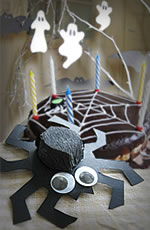 OHJEET - Lastenjuhlat - Hmhkinseittikakku - Kakku Halloween- tai Spiderman juhliin