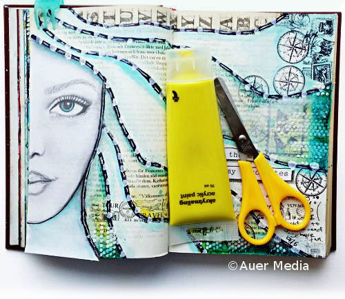 Art journal taidetta - aloita sinäkin! Art journal taidetta - aloita sinäkin!